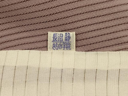 平和屋着物＊夏物　訪問着　縦絽　花火　暈し染め　金銀彩　正絹　逸品　AABJ3418jd