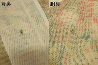 平和屋着物＊夏物　本場大島紬　夏大島　草花文　正絹　逸品　AABJ3423jd
