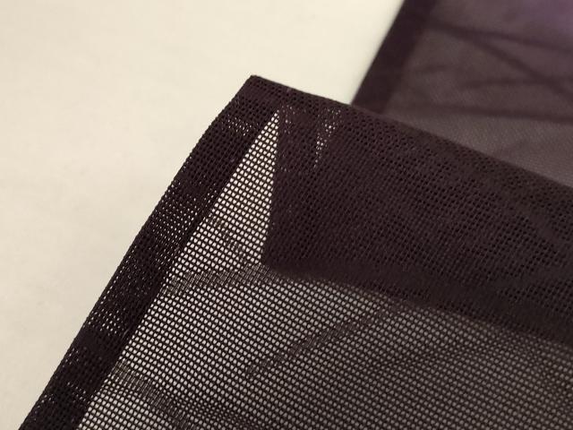 平和屋着物＊夏物　訪問着　紗　手描き　草花文　暈し染め　正絹　逸品　AABJ3426jd