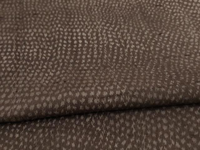 平和屋着物＊夏物　結城紬　夏結城　霞文　証紙付き　正絹　逸品　AABJ3427jd