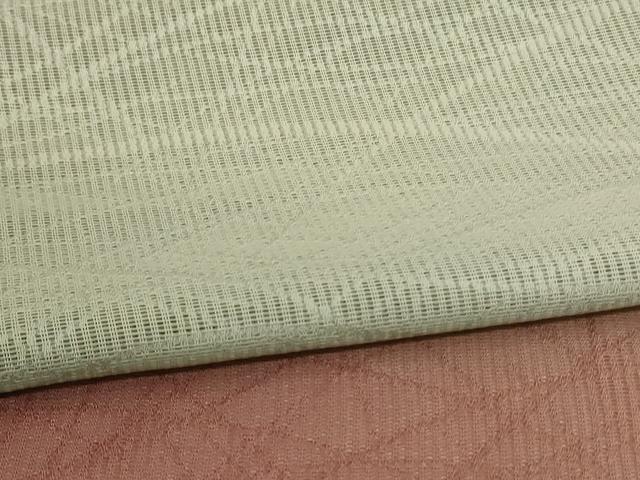 平和屋着物＊夏物　訪問着　縦絽　芝霞文　暈し染め　正絹　逸品　未使用　AABJ3430jd