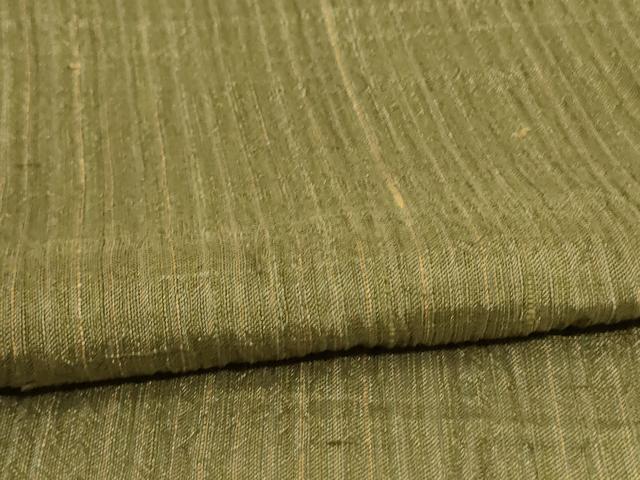 平和屋着物＊夏物　紗紬　縞　正絹　逸品　AABJ3433jd