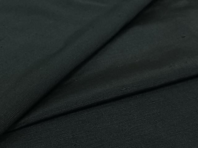 平和屋着物▽男性　紬　単衣　鉄御納戸色　正絹　逸品　AABJ3451jh