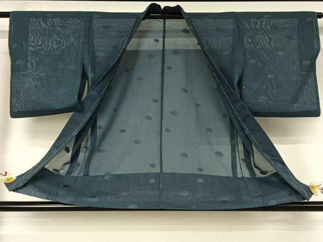 平和屋着物▽羽織　スリーシーズン　春夏秋　塵除け　幾何学文様　正絹　逸品　未使用　AABJ3453jh