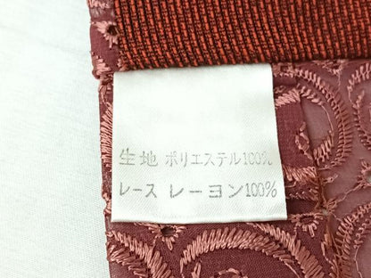 平和屋着物▽道中着　スリーシーズン　春夏秋　塵除け　幾何学文様　AABJ3468jh
