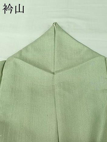 平和屋着物▽訪問着　単衣　紬地　総刺繍　仕覆花文　銀糸　正絹　逸品　AABJ3475jh