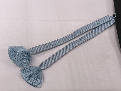 平和屋着物▽羽織　スリーシーズン　春夏秋　塵除け　草葉文　黒地　正絹　逸品　AABJ3476jh