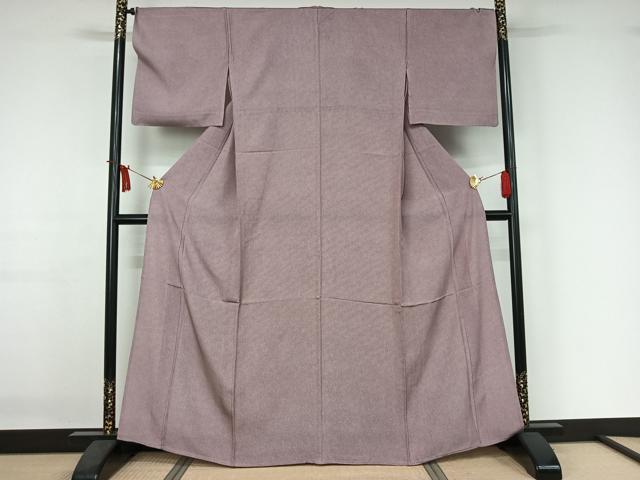 平和屋着物▽江戸小紋　単衣　鮫小紋柄　正絹　逸品　AABJ3480jh