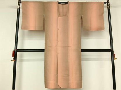 平和屋着物▽道行コート　スリーシーズン　春夏秋　塵除け　霞文　暈し染め　ロング丈　正絹　逸品　未使用　AABJ3525jh