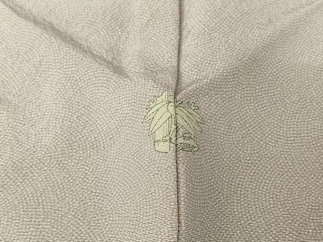 平和屋着物▽訪問着　単衣　短冊花文　金彩　正絹　逸品　AABJ3529jh