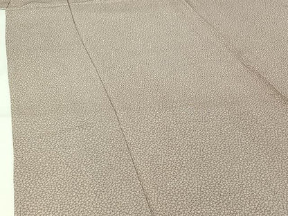 平和屋着物▽上質な小紋　単衣　花尽くし　正絹　逸品　AABJ3543jh