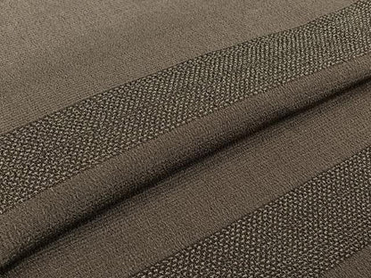 平和屋着物▽本塩沢　単衣　横段文　正絹　逸品　AABJ3545jh