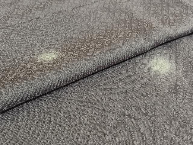 平和屋着物▽上質な小紋 単衣 蛍暈し 正絹 逸品 AABJ3566jh
