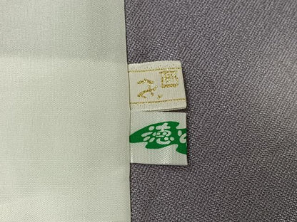 平和屋着物▽上質な小紋　単衣　蛍暈し　正絹　逸品　AABJ3566jh