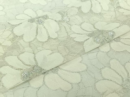 平和屋着物▽羽織　スリーシーズン　春夏秋　塵除け　舞花文　銀糸　洗える着物　AABJ3582jh