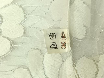 平和屋着物▽羽織　スリーシーズン　春夏秋　塵除け　舞花文　銀糸　洗える着物　AABJ3582jh