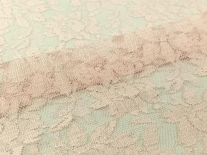平和屋着物▽羽織　スリーシーズン　春夏秋　塵除け　総レース　草花文　銀糸　洗える着物　未使用　AABJ3587jh