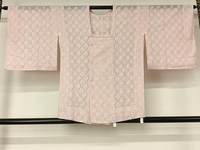 平和屋着物▽道行コート　スリーシーズン　春夏秋　塵除け　総レース　花尽くし　AABJ3588jh