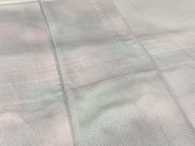 平和屋着物▽訪問着　単衣　霞文　暈し染め　正絹　逸品　AABJ3589jh