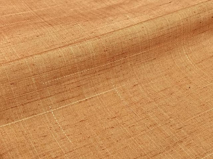平和屋着物▽上質な紬　単衣　霞文　正絹　逸品　AABJ3629jh