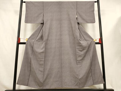平和屋着物■江戸小紋　抽象文様　正絹　逸品　AABJ3654br