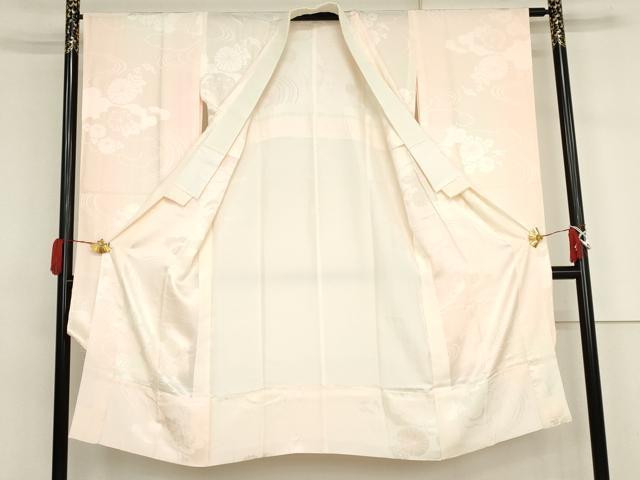 平和屋着物●創業460年・千總　振袖・長襦袢(無双仕立て)セット　花丸文　金糸　金彩　三越扱い　正絹　逸品　AABJ3682cs