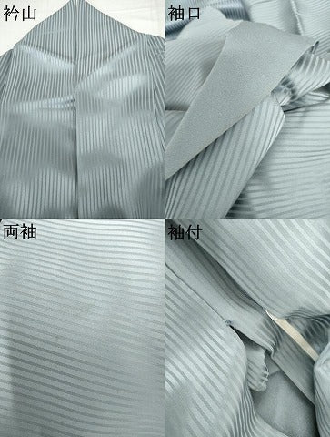 平和屋着物●中国三大刺繍　スワトウ刺繍　汕頭刺繍　訪問着　花蝶文　金糸　正絹　逸品　AABJ3690cs