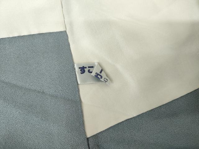 平和屋着物●中国三大刺繍　スワトウ刺繍　汕頭刺繍　訪問着　花蝶文　金糸　正絹　逸品　AABJ3690cs