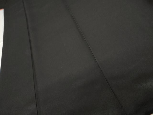 平和屋着物●豪華振袖　黒地　伊勢丹扱い　正絹　逸品　AABJ3696cs