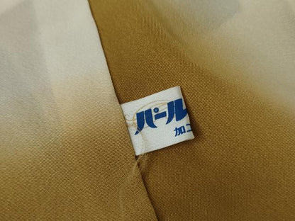 平和屋着物●上質な小紋　色紙重ね松竹梅文　正絹　逸品　AABJ3704cs