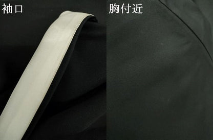 平和屋着物●豪華黒留袖　寿光織　色紙重ね花鳥文　金糸　やまと誂製　正絹　逸品　AABJ3705cs