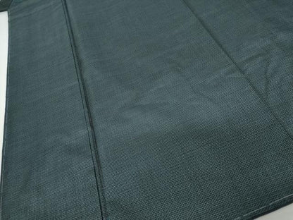平和屋着物●男性　本場大島紬　アンサンブル　100亀甲　総詰　正絹　逸品　未使用　AABJ3706cs