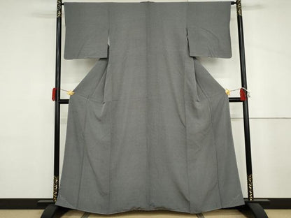 平和屋着物●江戸小紋　抽象文様　正絹　逸品　AABJ3714cs