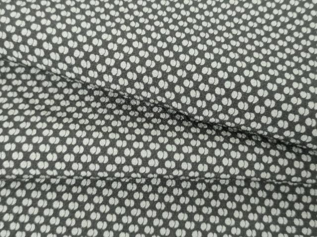 平和屋着物●江戸小紋　抽象文様　正絹　逸品　AABJ3714cs