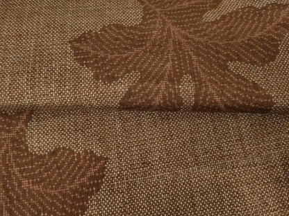 平和屋着物●本場大島紬　薩摩結城　枝葉文　正絹　逸品　AABJ3728cs