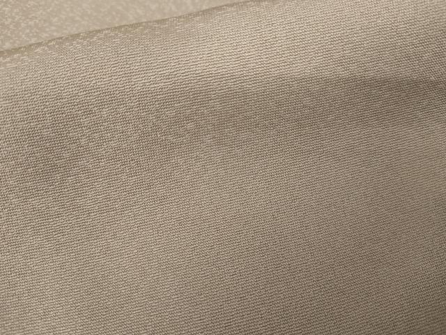 平和屋着物●上質な色無地　茶鼠色　正絹　逸品　AABJ3731cs