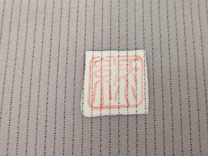 平和屋着物●訪問着　作家物　辻が花　麻の葉文様　金彩　正絹　逸品　AABJ3738cs