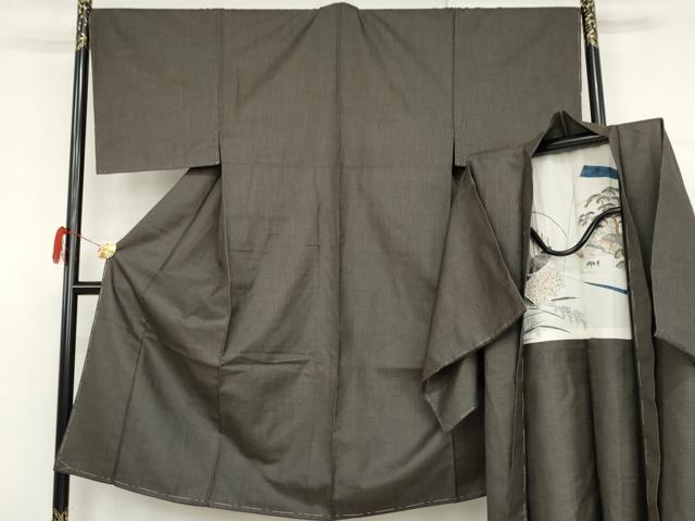平和屋着物●男性　紬　アンサンブル　亀甲柄　正絹　逸品　AABH4686fy 平和屋着物○男性 紬 アンサンブル 亀甲柄 正絹 逸品 未使用 AABJ3746cs