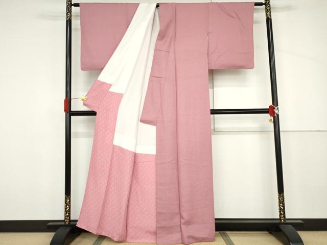 平和屋着物●重要無形文化財　人間国宝　中村勇二郎　江戸小紋　吉祥柄　正絹　逸品　AABJ3748cs