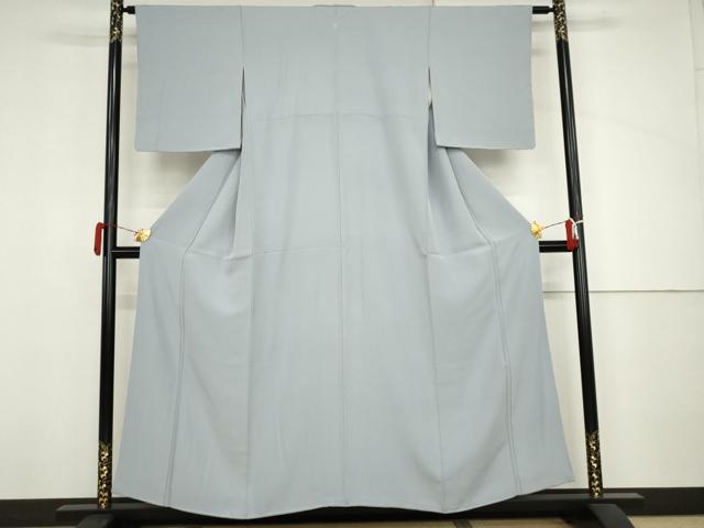 平和屋着物●上質な色無地　淡藤色　正絹　逸品　AABJ3759cs