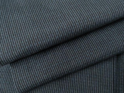 平和屋着物●男性　紬　アンサンブル　格子　正絹　逸品　AABJ3762cs