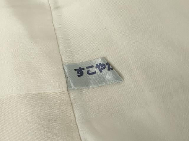 平和屋着物●上質な小紋　斜縞　正絹　逸品　AABJ3770cs