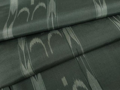 平和屋着物●上質な紬　琉球絣文様　正絹　逸品　AABJ3786cs