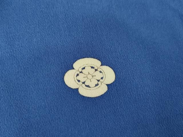 平和屋着物●アンティーク　大正ロマン　色留袖　刺繍　両褄　孔雀更紗花唐草文　金彩　正絹　逸品　AABJ3794cs