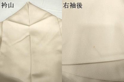 平和屋着物●訪問着　草花文　暈し染め　金彩　正絹　逸品　AABJ3809cs