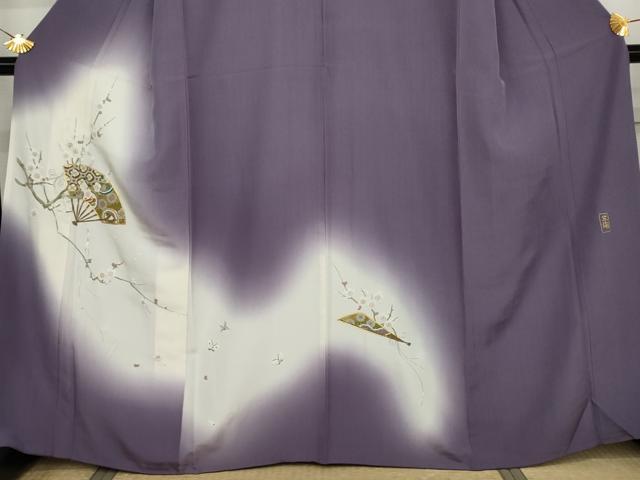 平和屋着物○中国三大刺繍 相良刺繍 総刺繍 訪問着 作家物