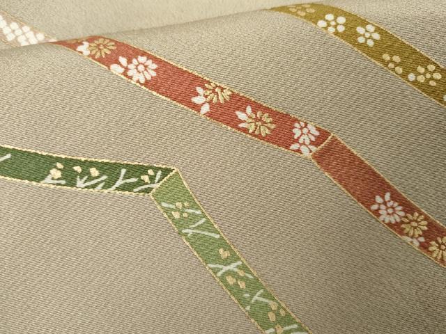 平和屋着物●豪華色留袖　蔓帯文　金彩　正絹　逸品　AABJ3827cs