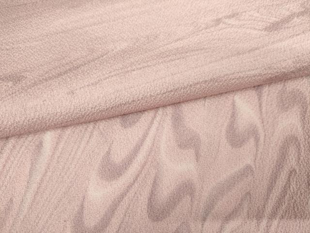 平和屋着物●上質な小紋　墨流し文様　正絹　逸品　AABJ3830cs