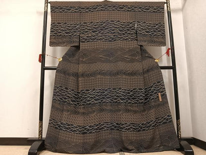 平和屋着物●訪問着　作家物　吉祥文　金彩　正絹　逸品　AABJ3845ph