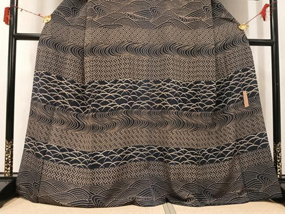 平和屋着物●訪問着　作家物　吉祥文　金彩　正絹　逸品　AABJ3845ph